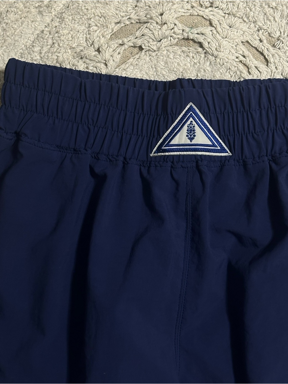 Free People Movement Navy Blue Athletic Shorts